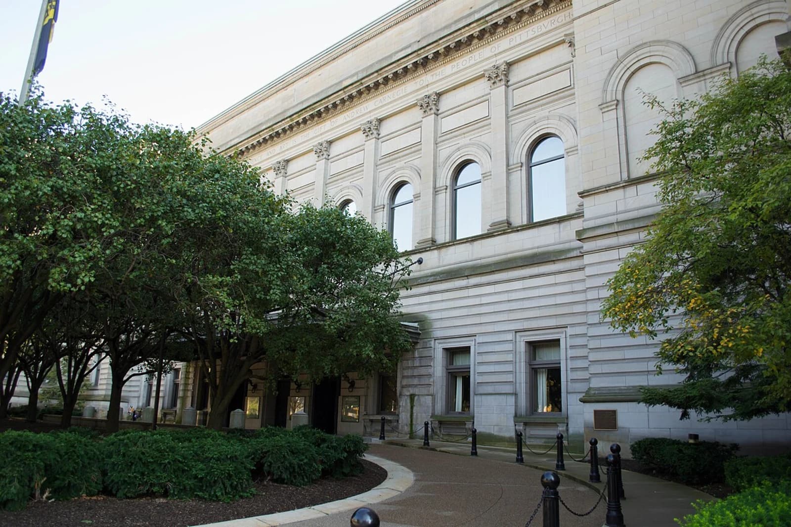 Exterior of the Carnegie Institute (Carnegie Museum of Art), Pittsburgh