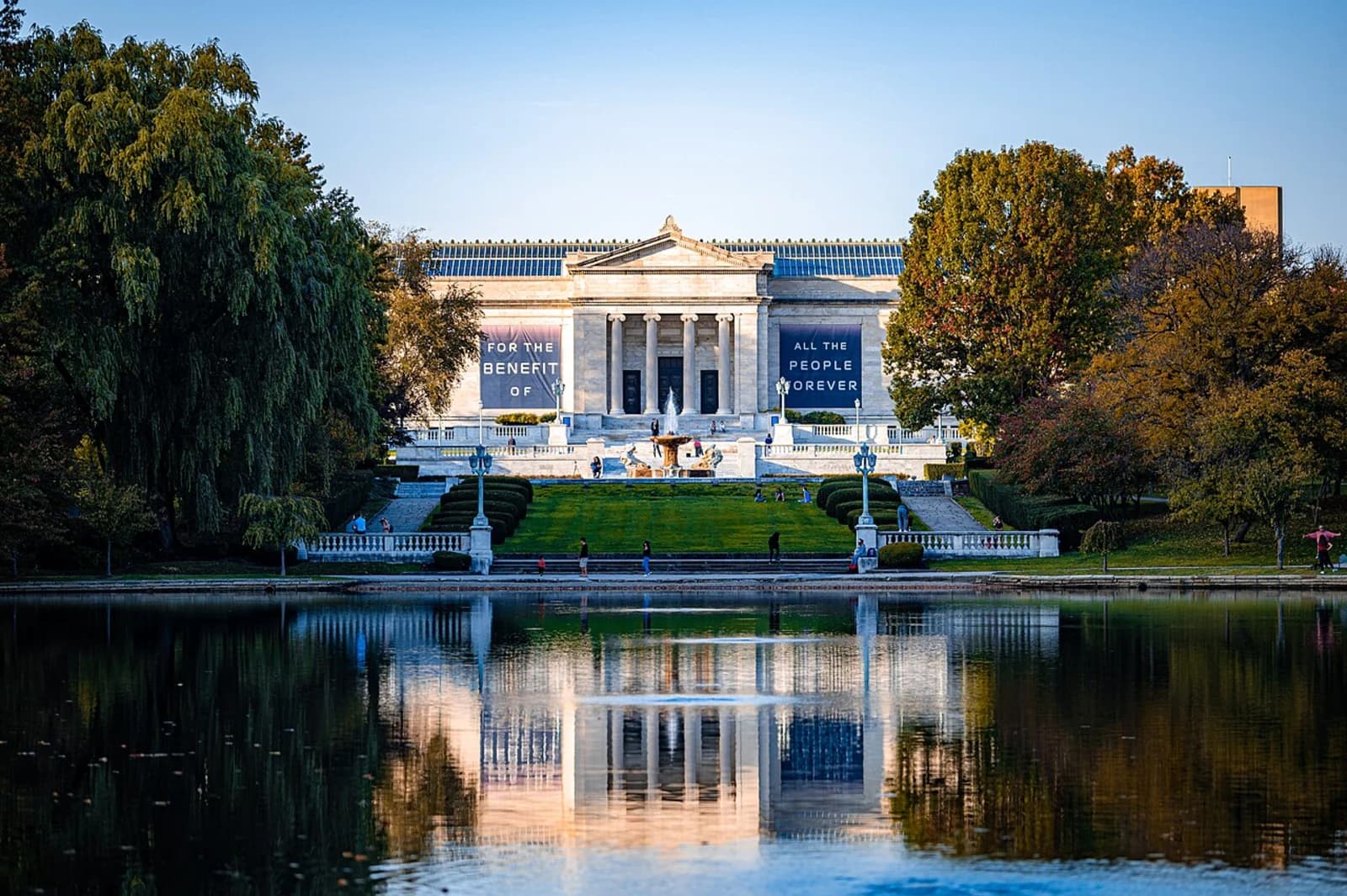 Exterior of the Cleveland Museum of Art, Cleveland, Ohio