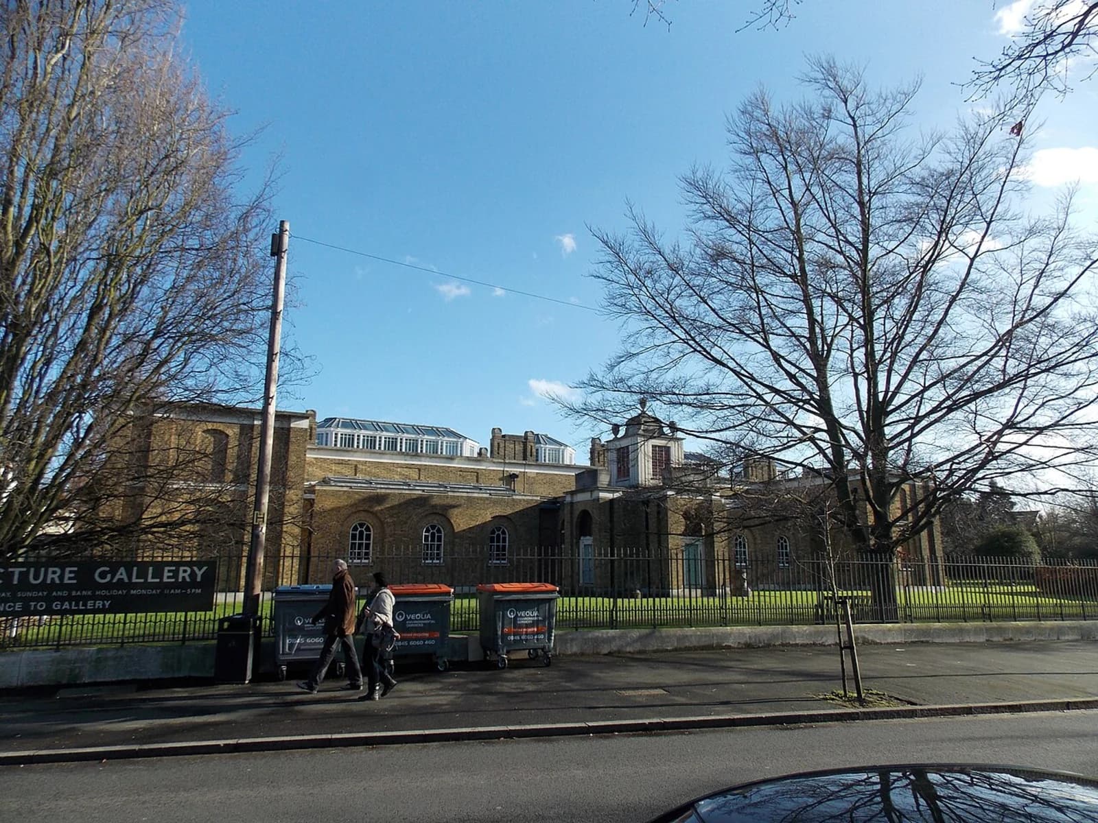 View of Dulwich Picture Gallery from Gallery Road, London