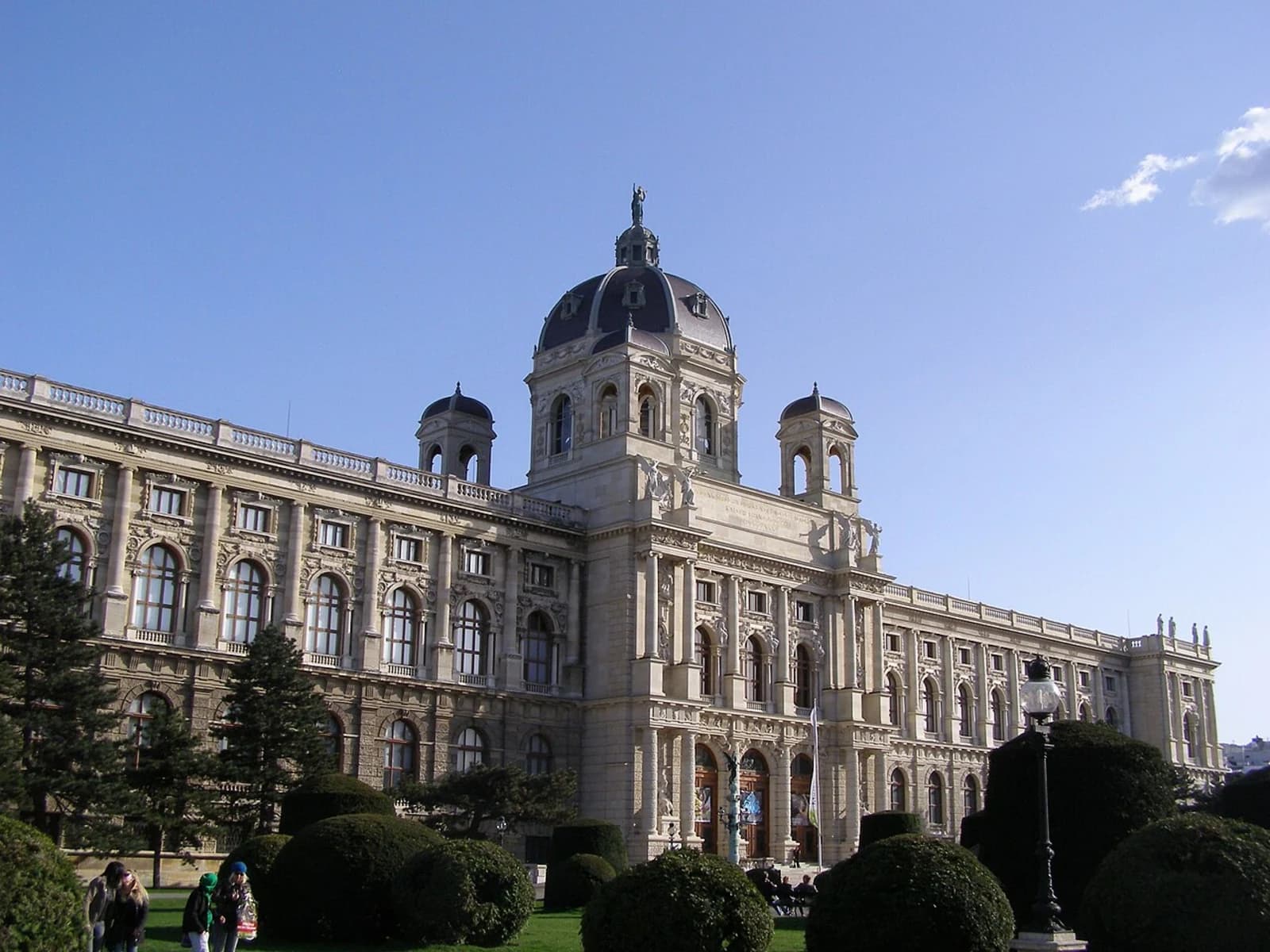 Exterior facade of the Kunsthistorisches Museum, Vienna