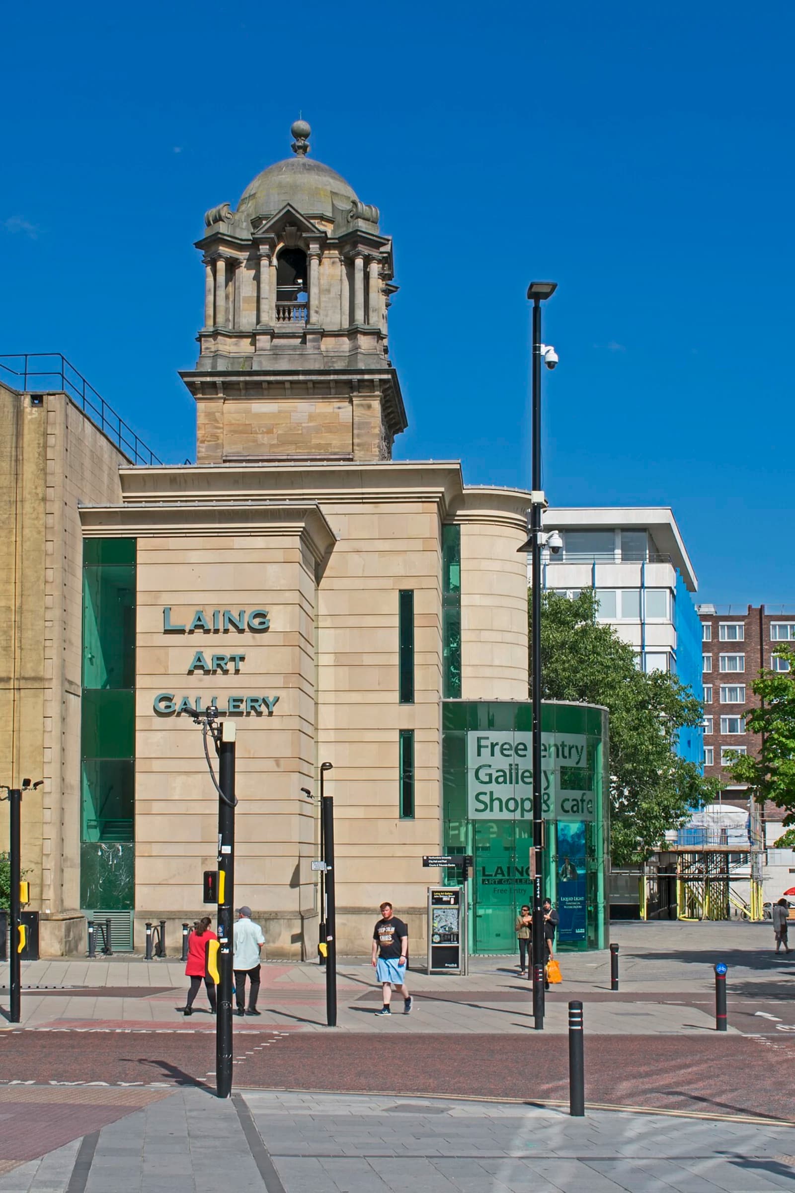The Laing Art Gallery seen from New Bridge Street West, Newcastle upon Tyne
