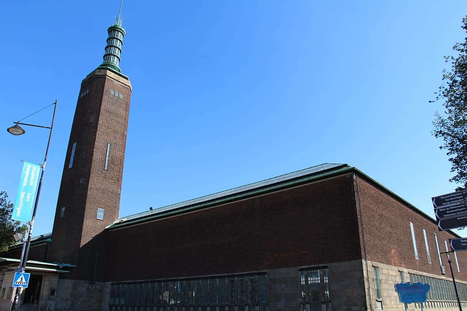 Exterior of Museum Boijmans Van Beuningen in Rotterdam