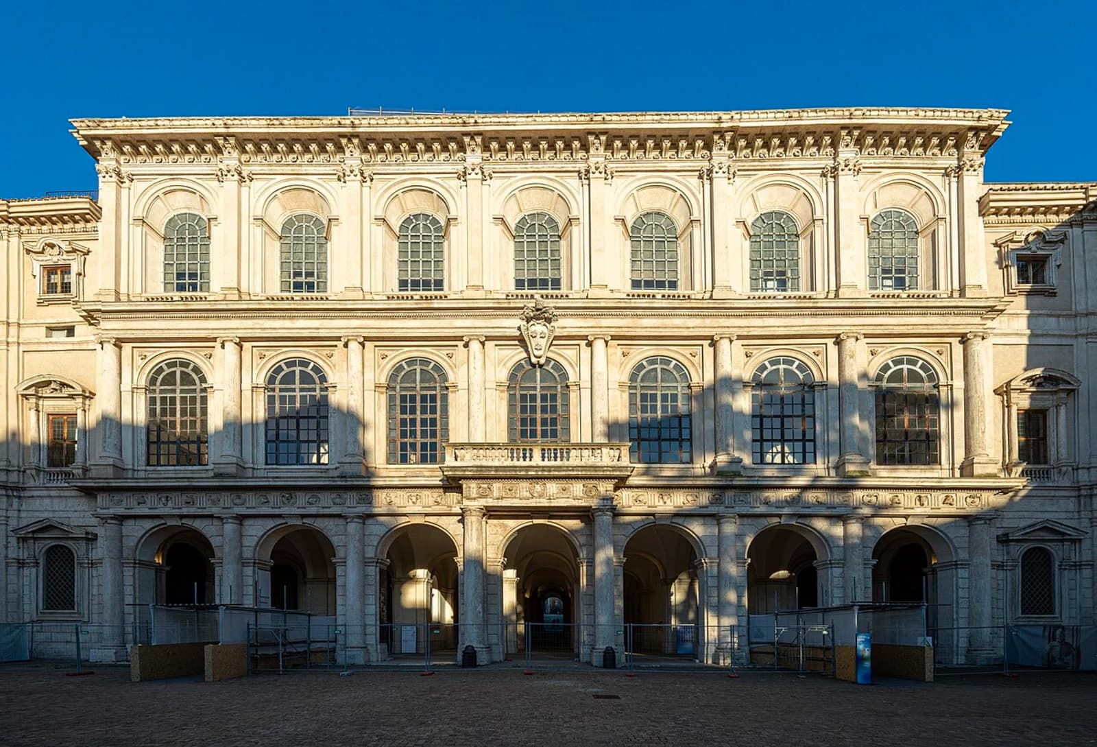 Exterior facade of Palazzo Barberini, Rome (Galleria Nazionale d'Arte Antica)