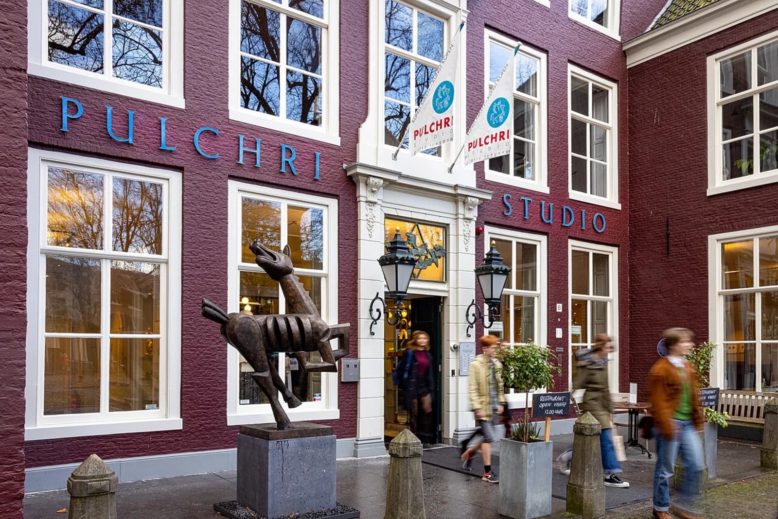 Exterior of Pulchri Studio at Lange Voorhout 15, The Hague