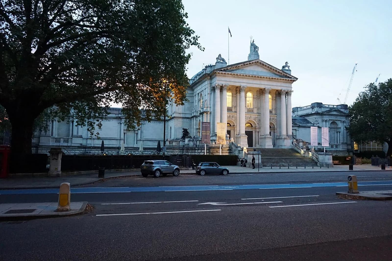 Exterior of Tate Britain, Millbank, London
