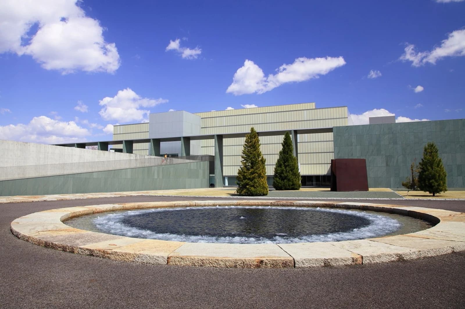 Exterior of the Toyota Municipal Museum of Art, Toyota City, Japan