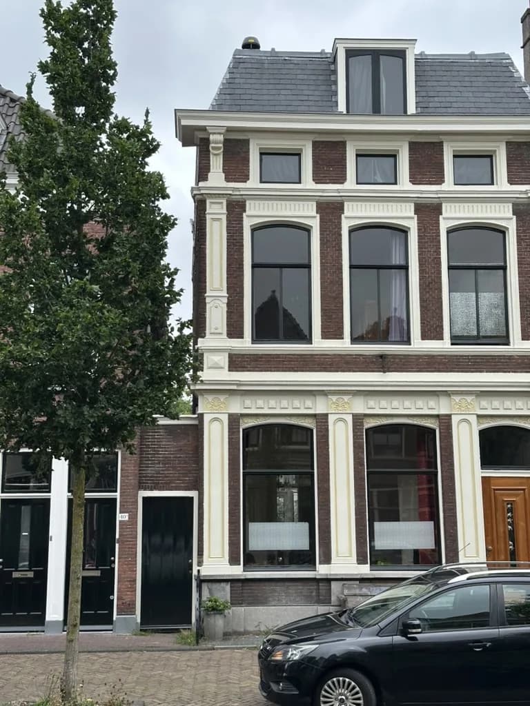 Vlamingstraat 40 in Delft photographed in 2025