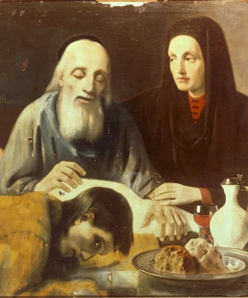 The Blessing of Jacob, a 1941-42 forgery by Han van Meegeren in the manner of Johannes Vermeer