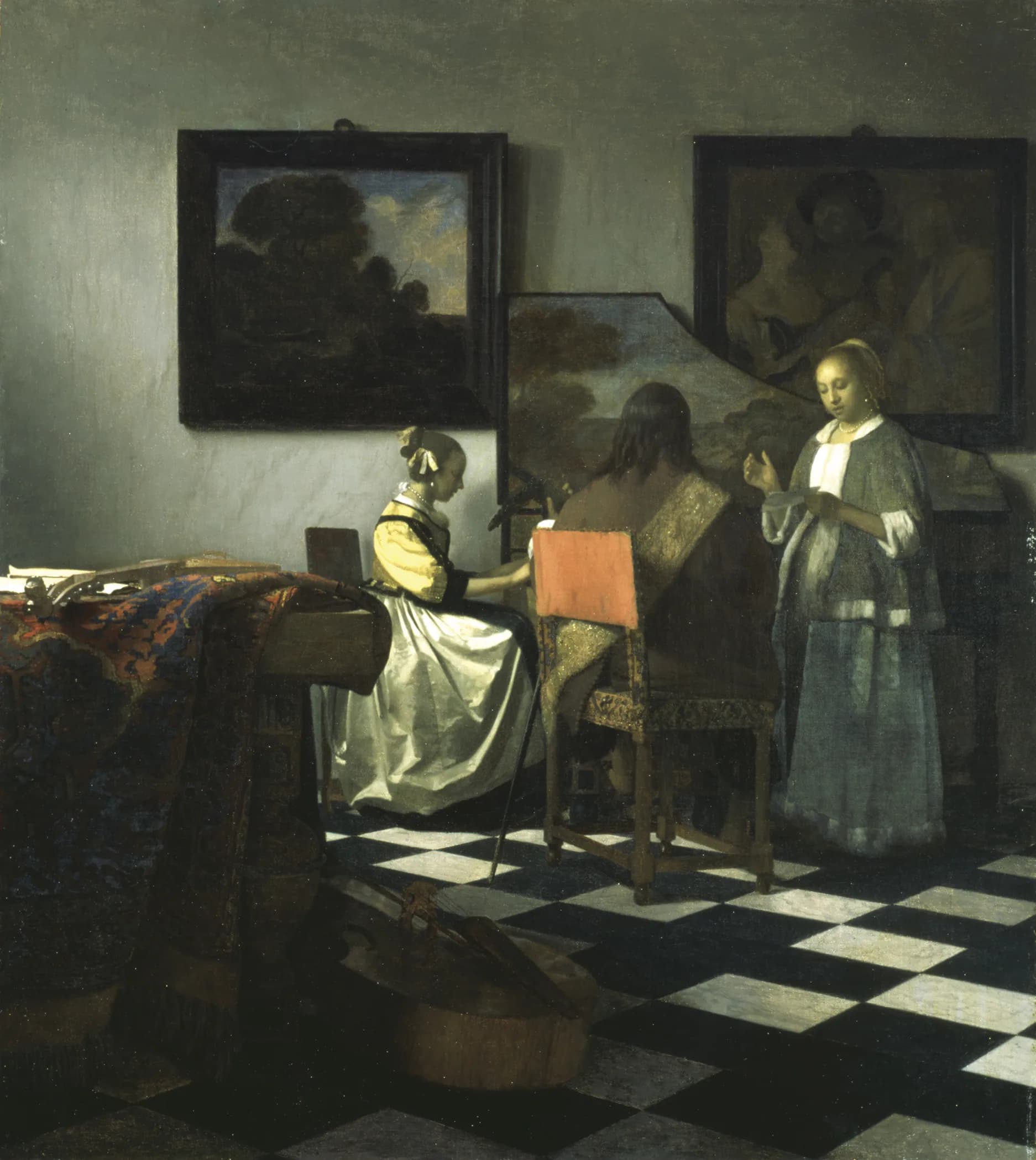 The Concert by Johannes Vermeer, stolen in 1990