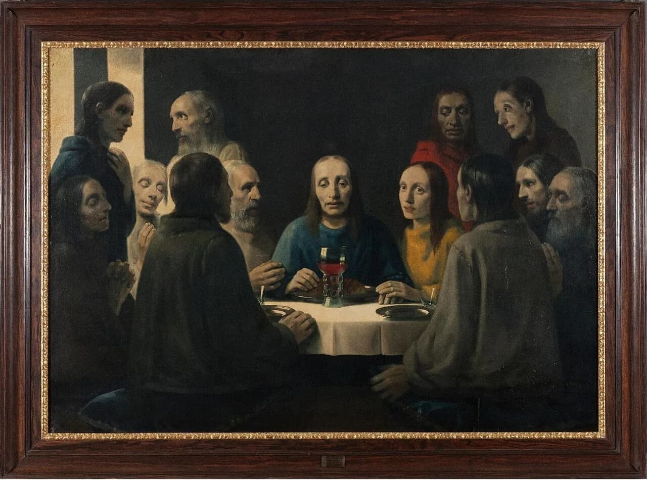 The Last Supper II, a 1940-42 forgery by Han van Meegeren in the manner of Johannes Vermeer