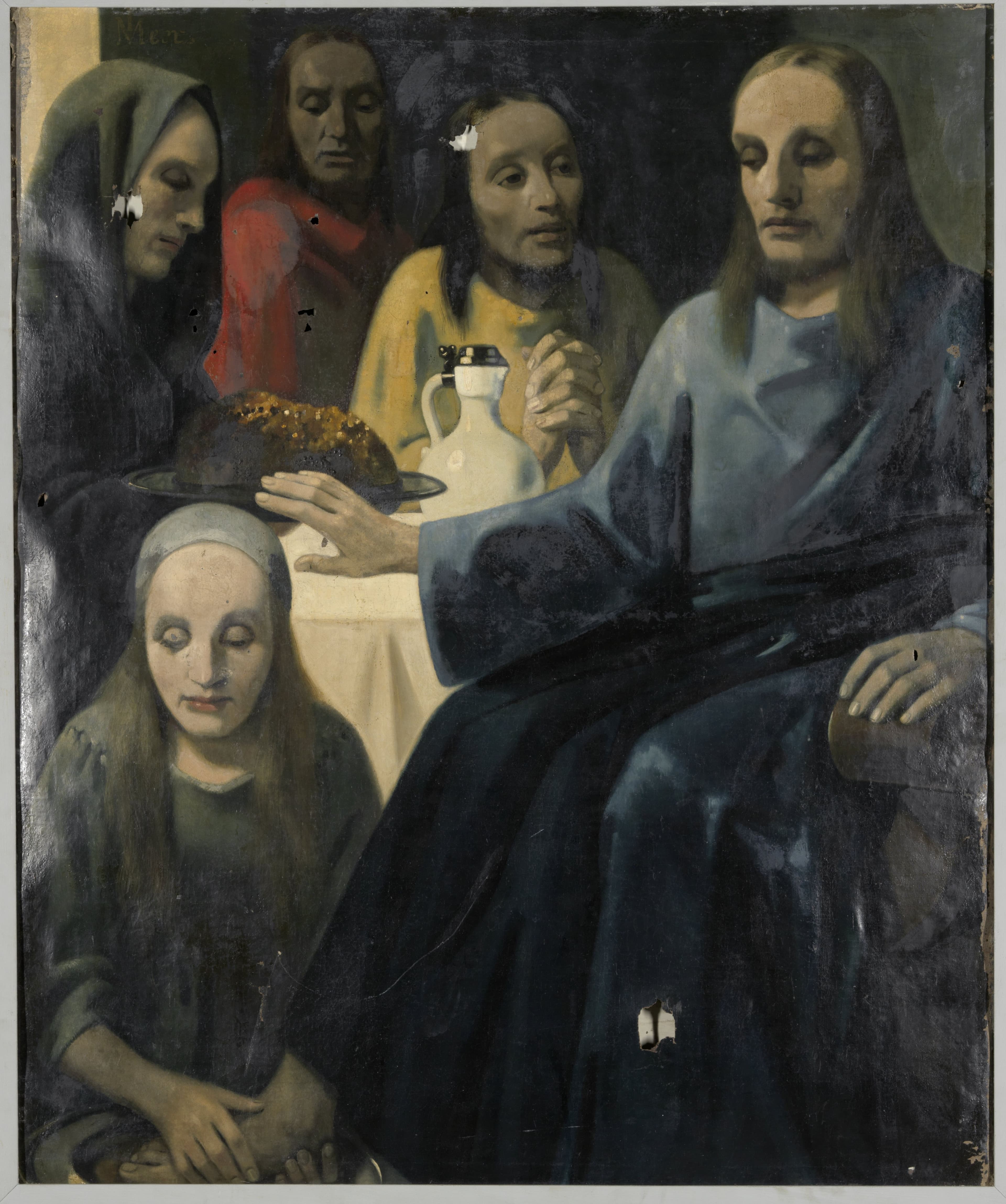 The Washing of the Feet, a 1941-43 forgery by Han van Meegeren in the manner of Johannes Vermeer