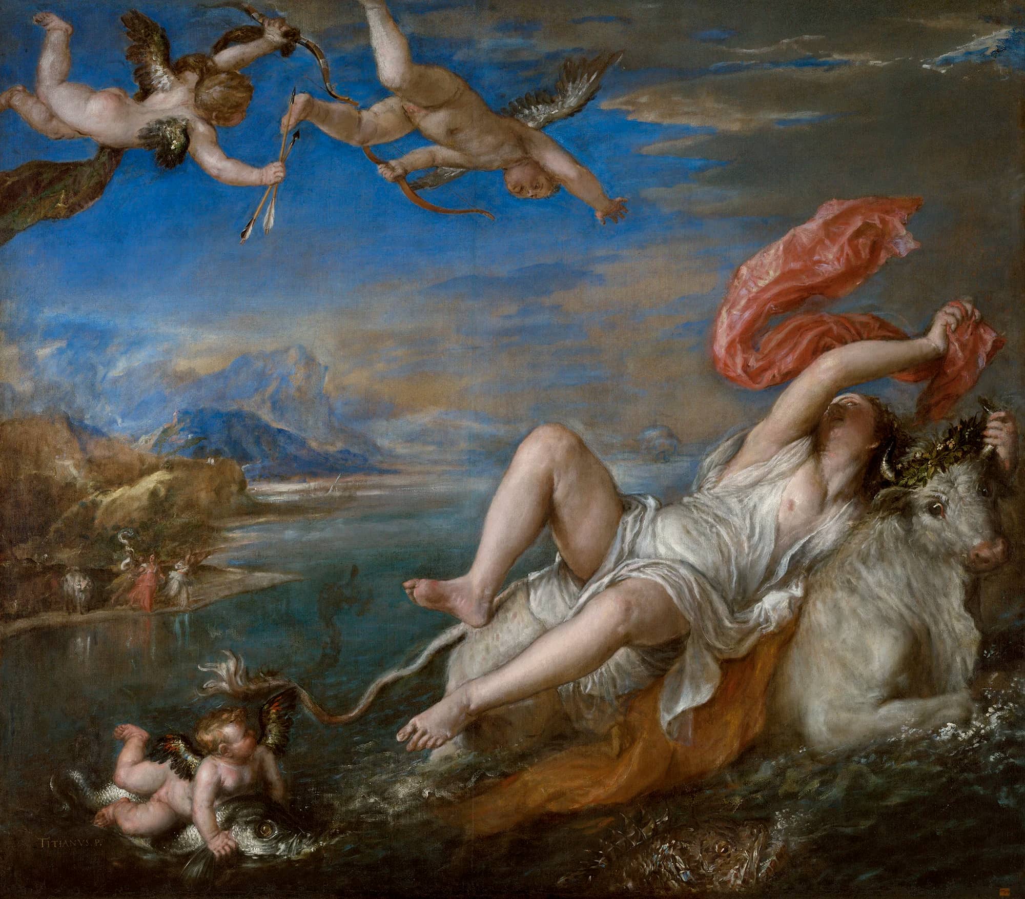 Europa by Titian